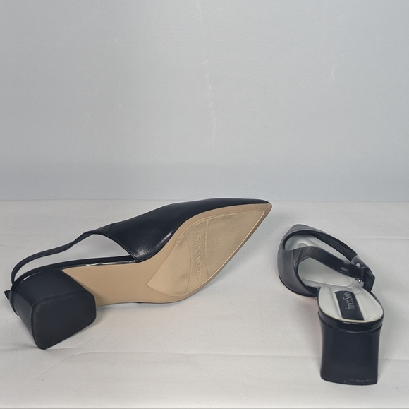 NEW Franco Sarto Womens Slingback Pump Sz 8 black - Picture 3 of 4